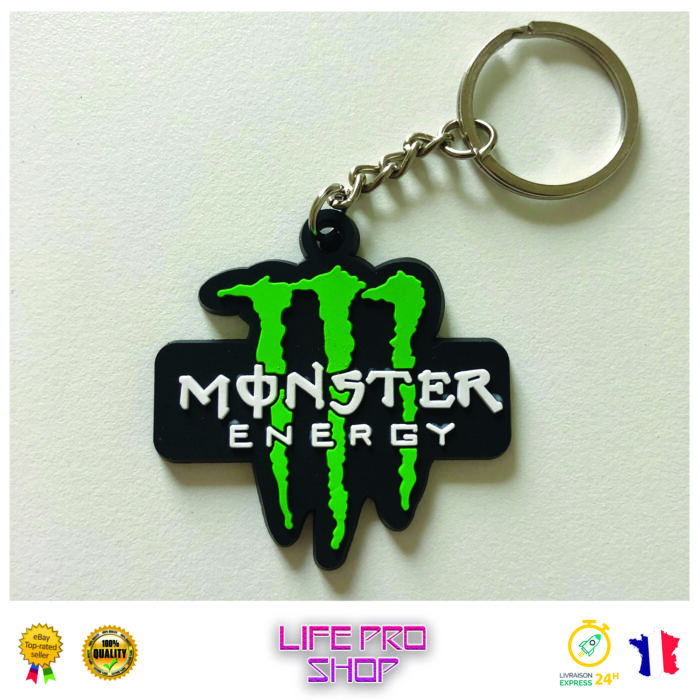 Porte-clé Moto, Voiture, Bateau - Monster Energy